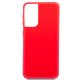 Funda Silicona Samsung G998 Galaxy S21 Ultra (Rojo)
