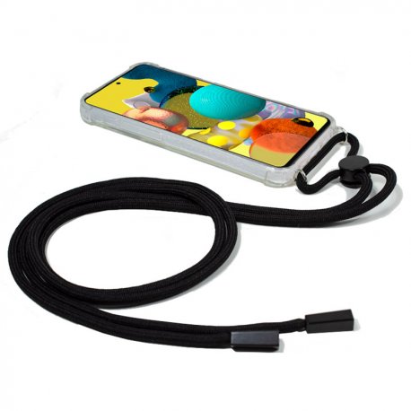 Custodia COOL per Samsung A516 Galaxy A51 5G cavo nero