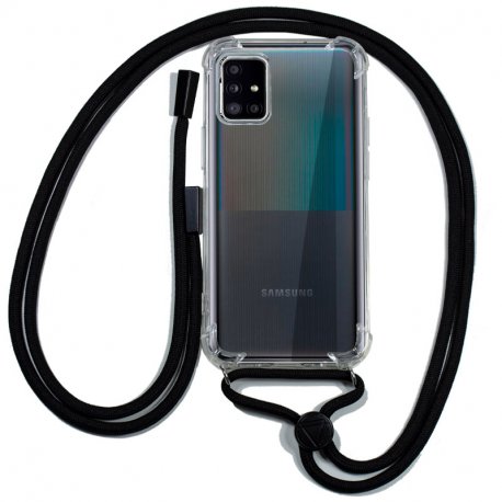 Custodia COOL per Samsung A516 Galaxy A51 5G cavo nero