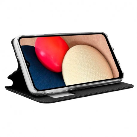 COOL Flip Cover for Samsung A025 Galaxy A02s Smooth Black