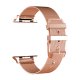 Cinturino Apple Watch Series 1/2/3/4/5 (42/44 mm) in metallo oro rosa