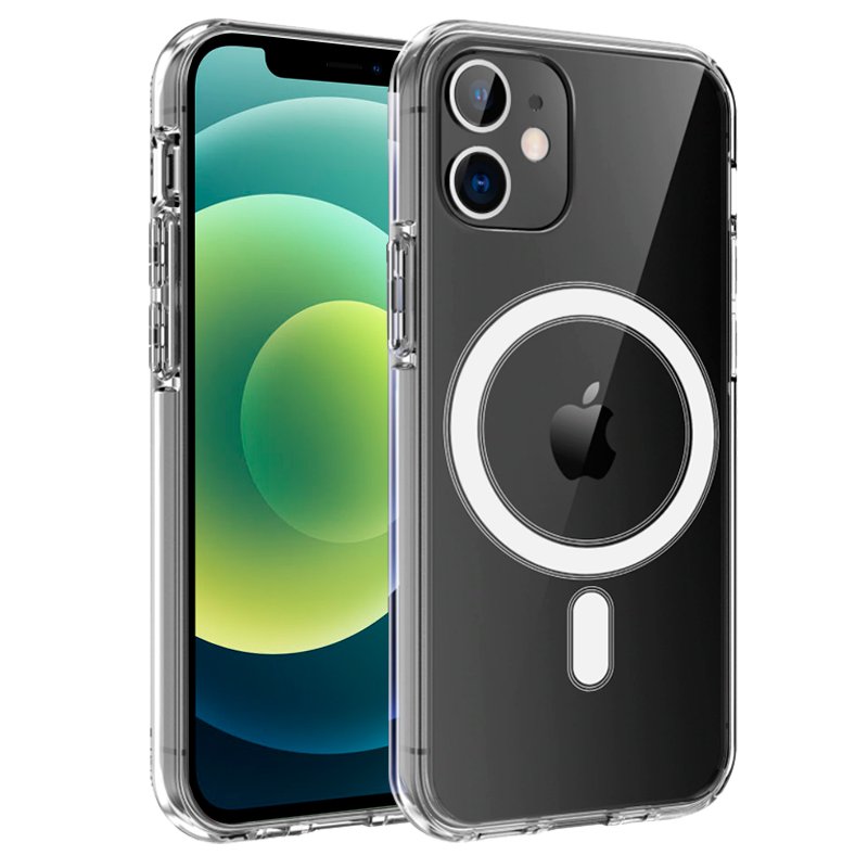 Carcasa COOL para iPhone 12 / 12 Pro Magntica Transparente