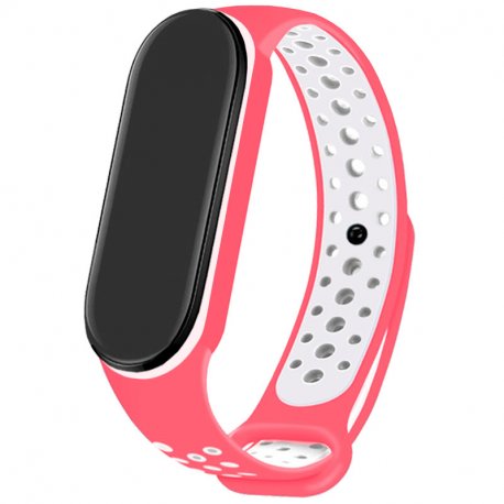 Correia COOL para Xiaomi Mi Band 5/6/7/Amazfit Band 5 Sport Fùcsia