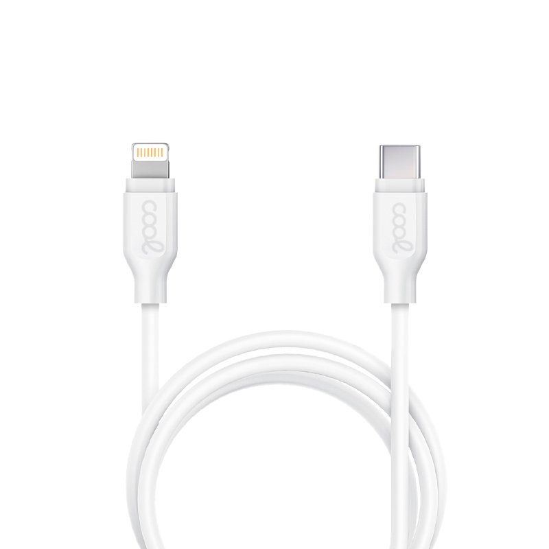 Comprar Cable USB Compatible COOL Lightning para iPhone / iPad (1.2 metros)  Blanco - kiboTEK