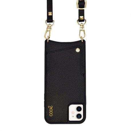 Capa COOL para iPhone 12 mini Correia Pop-Rock Preto