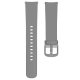 Cinturino universale da 20 mm Amazfit Bip / GTS / Bip Lite / Huawei / Samsung / COOL Oslo in gomma grigia