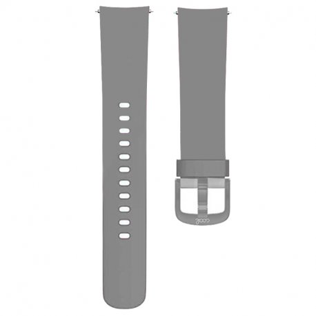 Cinturino Universale 20 mm Amazfit Bip / GTS / Bip Lite / Huawei / Samsung / COOL Rubber Grey