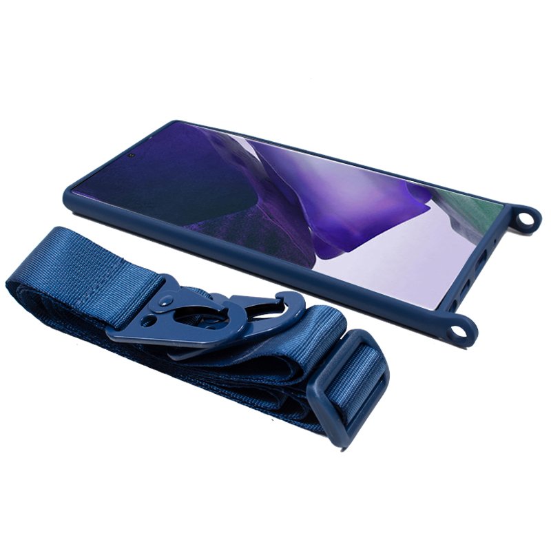 Carcasa COOL para Samsung N985 Galaxy Note 20 Ultra Cinta Azul