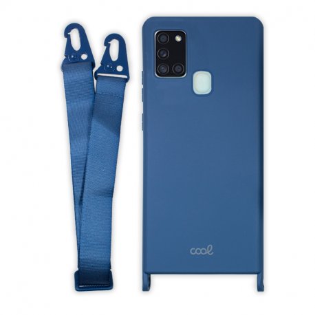 Capa COOL para Samsung A217 Galaxy A21s Fita Azul
