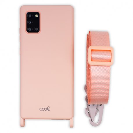 Capa COOL para Samsung A315 Galaxy A31 Fita Rosa