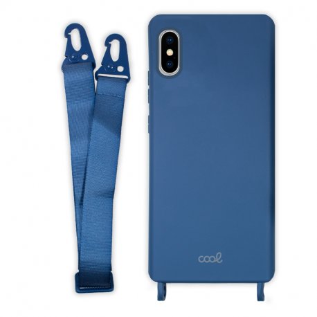 Capa COOL para iPhone X / iPhone XS Fita Azul