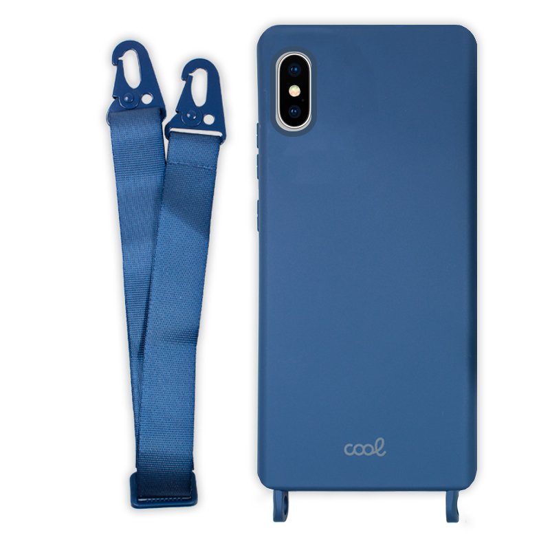 Carcasa COOL para iPhone X / iPhone XS Cinta Azul