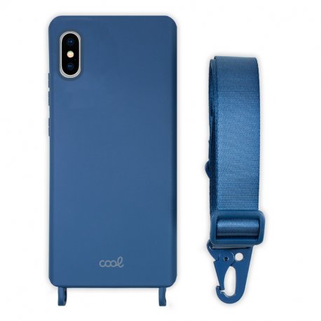 Capa COOL para iPhone X / iPhone XS Fita Azul