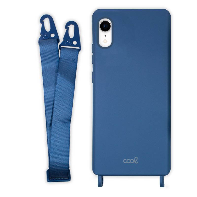 Carcasa COOL para iPhone XR Cinta Azul