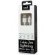 Cabo USB IPhone 5/6/7/8/8 Plus / IPhone X / IPad (Teste compatível OK) COOL 1m Branco