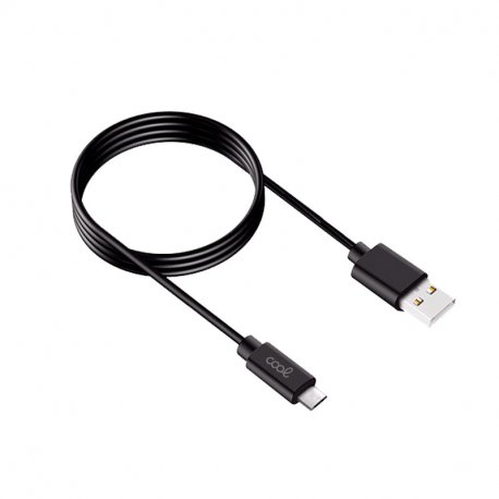 Cabo USB universal COOL compatível TYPE-C (3 metros) Preto 2,4 Amp