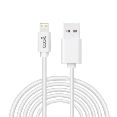 COOL Lightning Compatible USB Cable for iPhone / iPad (3 meters) White