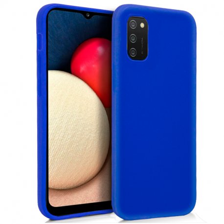 COOL Silicone Case for Samsung A025 Galaxy A02s (Blue)