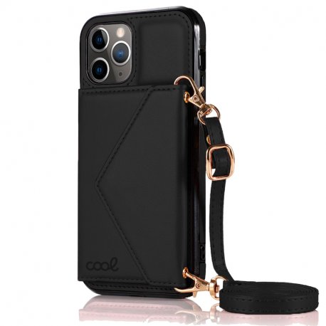 Capa COOL para iPhone 11 Pro Carteira Preto