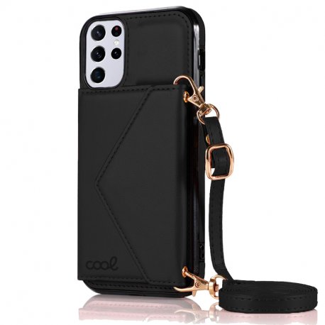 COOL Case for Samsung G998 Galaxy S21 Ultra Pendant Wallet Black