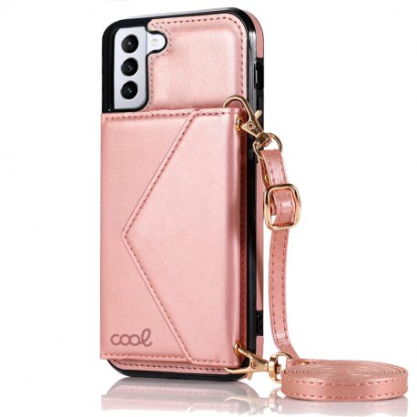 COOL Case for Samsung G996 Galaxy S21 Plus Hanging Wallet Pink