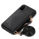 Carcasa COOL para Samsung G985 Galaxy S20 Plus Colgante Wallet Negro