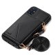 Carcasa COOL para Samsung A515 Galaxy A51 Colgante Wallet Negro