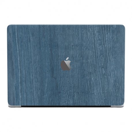 Vinyl Back Protector Colorful Devia Laptop 15 inch Wood Blue