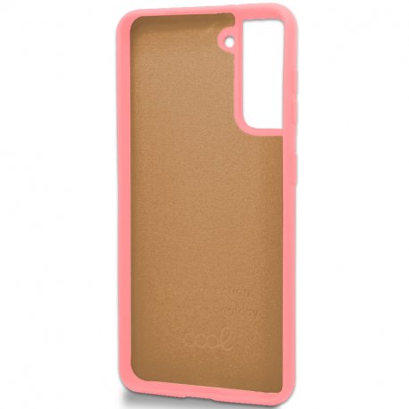 Capa COOL para Samsung G990 Galaxy S21 Rosa