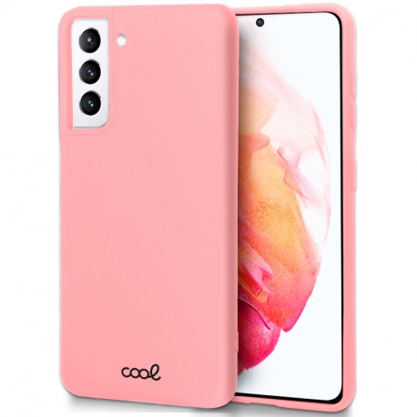 Custodia COOL per Samsung G990 Galaxy S21 Cover rosa
