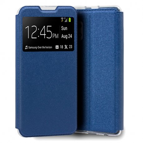 COOL Custodia Flip Cover per Samsung A325 Galaxy A32 4G Smooth Blue