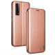 COOL Custodia Flip Cover per Huawei P Smart 2021 Elegance Rose Gold