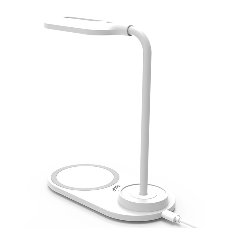 Lámpara LED + Base Carga Inalámbrica Qi COOL Celeste - Cool Accesorios