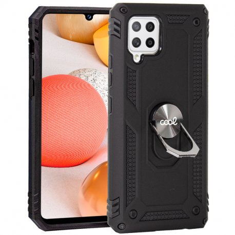 COOL Case for Samsung A426 Galaxy A42 5G Hard Ring Black