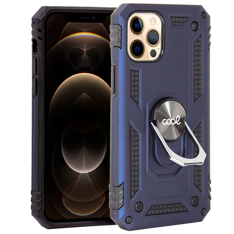 Carcasa COOL para iPhone 12 Pro Max Hard Anilla Azul