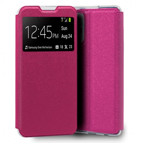 N NEWTOP Cover Portafoglio Per Xiaomi Redmi Note 10 Pro/Pro Max – Simil Pelle, Chiusura Magnetica E Stand (Fucsia)