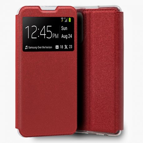COOL Custodia Flip Cover per Samsung A525 Galaxy A52 / A52 5G / A52s 5G Smooth Red