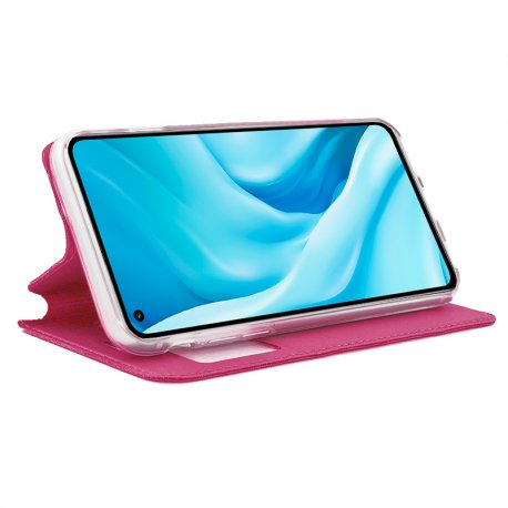 COOL Custodia Flip Cover per Xiaomi Mi 11 Lite / Mi 11 Lite 5G Plain Pink