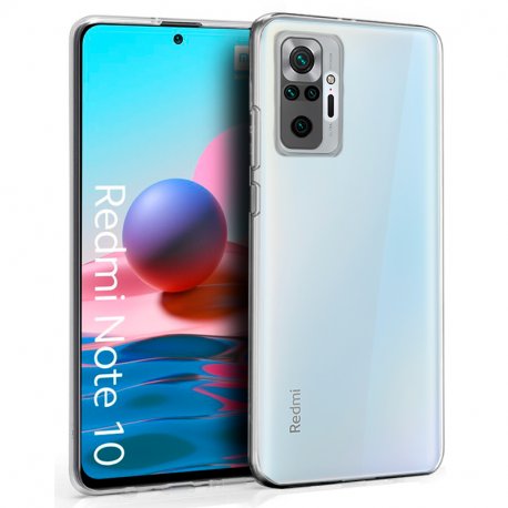 Capa de silicone COOL para Xiaomi Redmi Note 10 Pro (transparente)