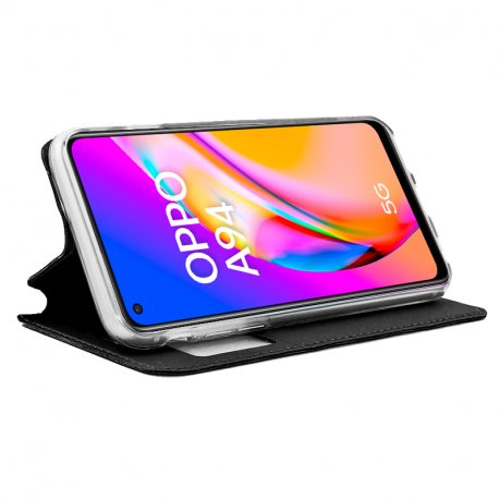Capa Flip Cover COOL para Oppo A94 5G / Reno 5Z Preto