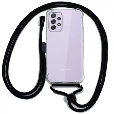 Capa COOL para Samsung A525 Galaxy A52 / A52 5G / A52s 5G Cordão Preto