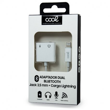 Connettore adattatore da Lightning a Jack 3,5 mm (digitale) COOL (universale)