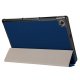 Capa COOL para Lenovo Tab M10 HD 2ª Geração (TB-X306) Couro Liso Azul de 10,1 polegadas