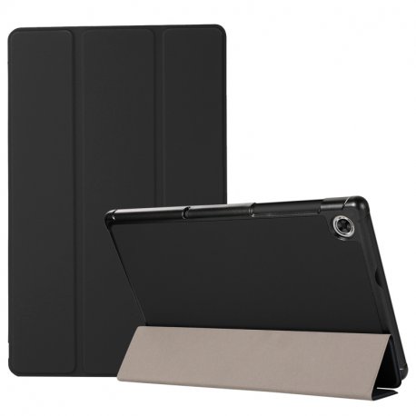 COOL Case for Lenovo Tab M10 HD 2nd Gen (TB-X306) Smooth Black Leatherette 10.1 in