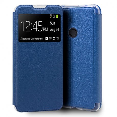 COOL Custodia Flip Cover per Xiaomi Redmi Note 8 / Note 8 (2021) Smooth Blue