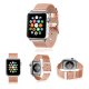 Cinturino COOL per Apple Watch Series 1/2/3/4/5/6 / SE (38 / 40 mm) metallo oro rosa