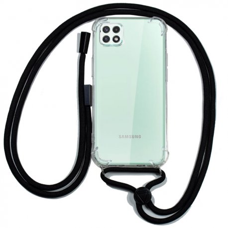 Capa COOL para Samsung A226 Galaxy A22 5G Cordão Preto