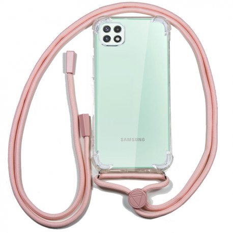 Capa COOL para Samsung A226 Galaxy A22 5G Cordão Rosa