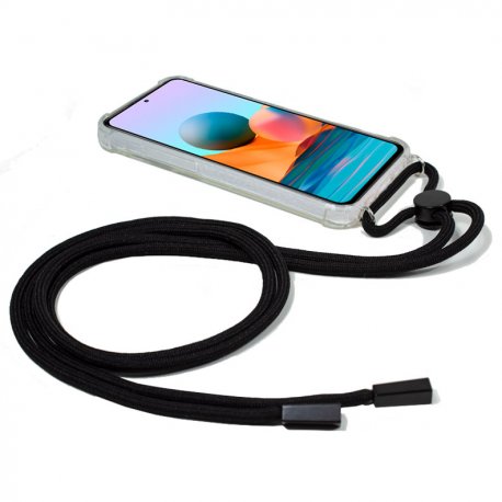 Custodia COOL per Xiaomi Redmi Note 10 Pro Black Cord
