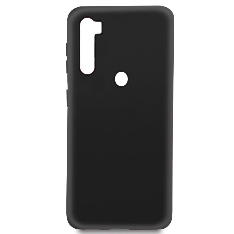 Funda de silicona negra para Xiaomi Redmi Note 8